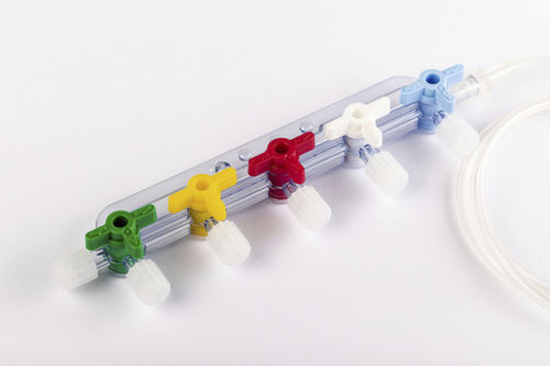 Manifold para infusões múltiplas de 5 vias - ThreeStop - Aries - para cuidados intensivos