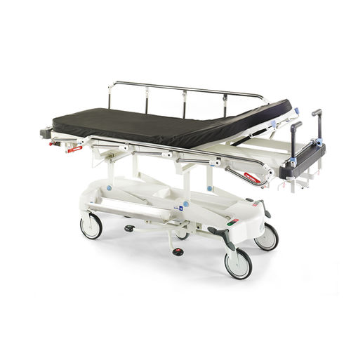 Carro-maca de transporte - Lifeguard® 20 - Arjo - de convalescença / hidropneumático / com altura regulável