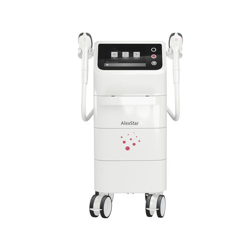 Aparelho de depilação a laser - AlexStar®  - Asclepion Laser Technologies   - díodo / safira / com carrinho