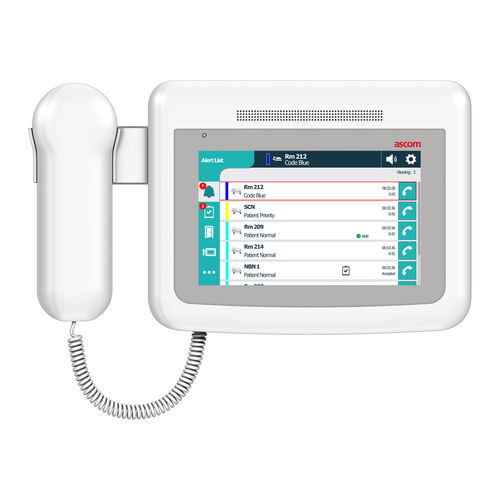 Sistema de gestão e comunicação de informação - Ascom - de dados / de chamada / para hospital