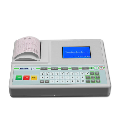 Sistema de ECG veterinário 1 canal - MINT v.07.102W - ASPEL  - de 3 canais / USB