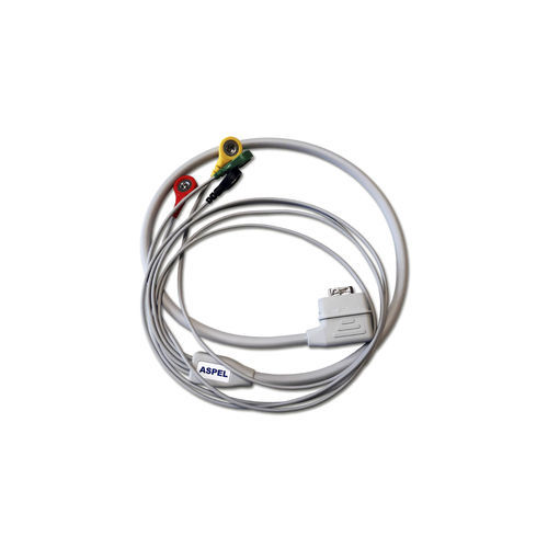 Cabo de ECG para holter cardíaco - KRH-703 v.312 - ASPEL  - 4 terminais
