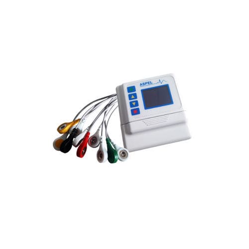 Holter de 12 canais - HLT-712 v.301  - ASPEL  - de 3 canais / com conexão sem fio