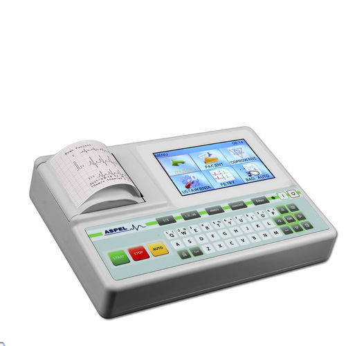 Eletrocardiógrafo para ECG em repouso - Green v.06.101 - ASPEL  - de 12 canais / de 3 canais / 6 canais