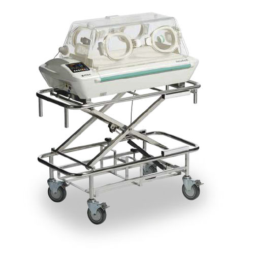 Incubadora neonatal de transporte - IncuArch - Atom Medical Corporation  - com rodízios