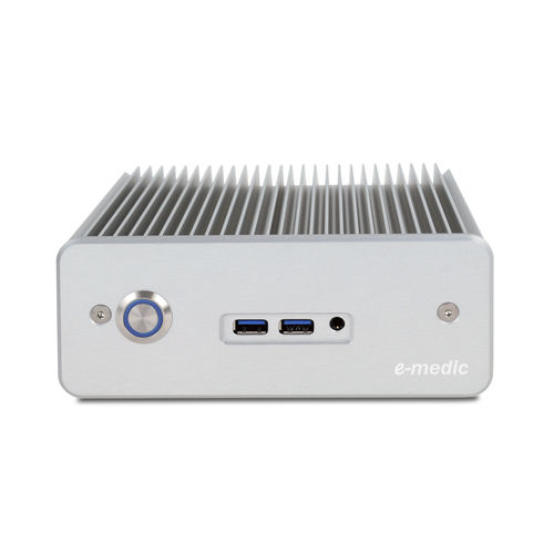 Box PC médico Intel® Core i5 - e-medic™ Silence XT-M - Baaske Medical - portátil / 500 GB / SSD 256 Go