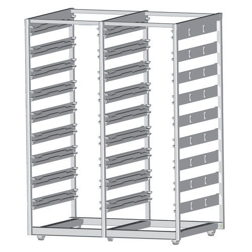 Estante modular - SY 5020/2 - Alvi - para caixas / aramada / de estrutura aberta
