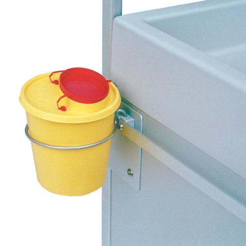 Suporte para contentor de lixo - RE3955001AX - Alvi - para carrinho / em aço inoxidável
