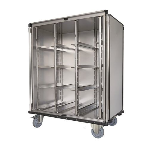 Carrinho para uso geral - 8167 CR - Alvi - de transporte / em aço inoxidável / em material plástico
