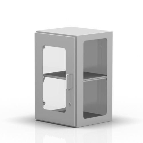 Armário para hospital - 2-283 - ALVO Medical - com prateleiras / com porta / de parede