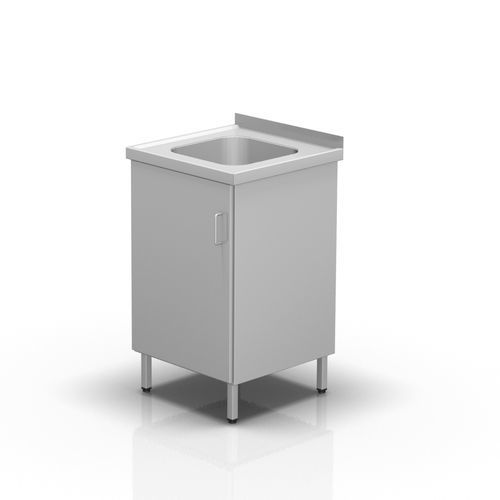 Armário para hospital - 2-300 - ALVO Medical - com prateleiras / com porta / fixo