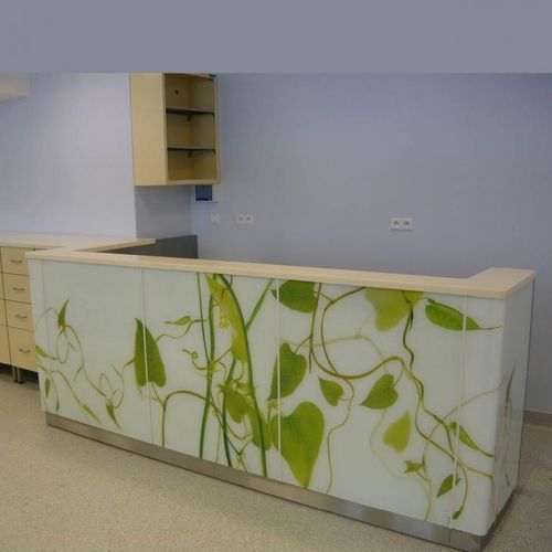 Secretária retangular - 2-397 - ALVO Medical - de recepção
