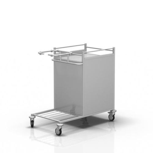 Carrinho para roupa limpa - 2-110 - ALVO Medical - suja / médico-hospitalar / com prateleiras