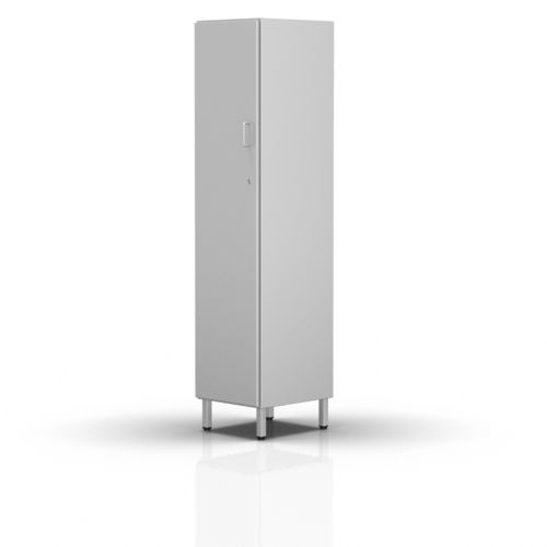Armário para hospital - 2-250 - ALVO Medical - com prateleiras / com porta / em aço inoxidável
