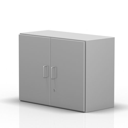 Armário para hospital - 2-284 - ALVO Medical - com prateleiras / com porta / em aço inoxidável