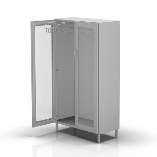 Armário para cateteres - 2-278 - ALVO Medical - para hospital / com portas de abrir / em aço inoxidável