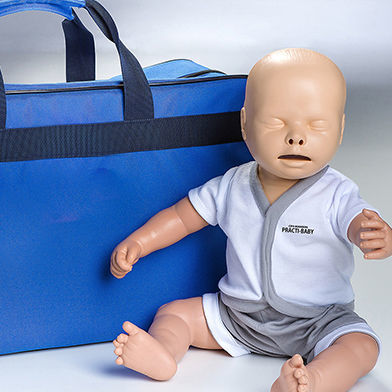 Manequim de treinamento neonatal - MAN-B1059 - A.M.I. ITALIA - para procedimentos pediátricos / de respiração / para RCP