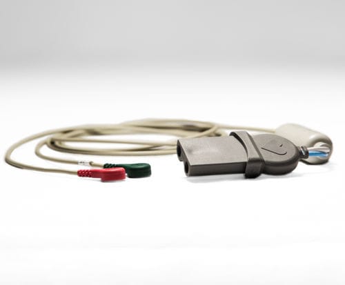 Cabo de ECG para desfibrilador - SAV-C0017 - A.M.I. ITALIA - para monitoramento / de 2 condutores