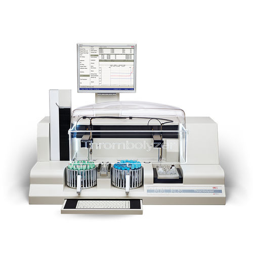 Analisador de coagulação automático - Thrombolyzer XRM - Behnk Elektronik - de 8 canais / de bancada