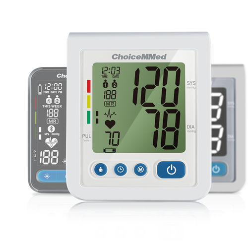 Medidor digital de pressão arterial automático - CBP1K3 - Beijing Choice Electronic Technology   - com braçadeira para adulto