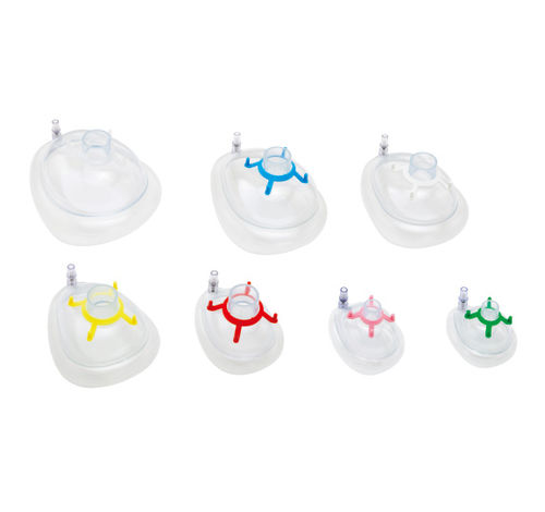 Conjunto de máscaras facial - CM-654 series - Besmed Health Business  - para pacientes humanos / com válvula / transparente