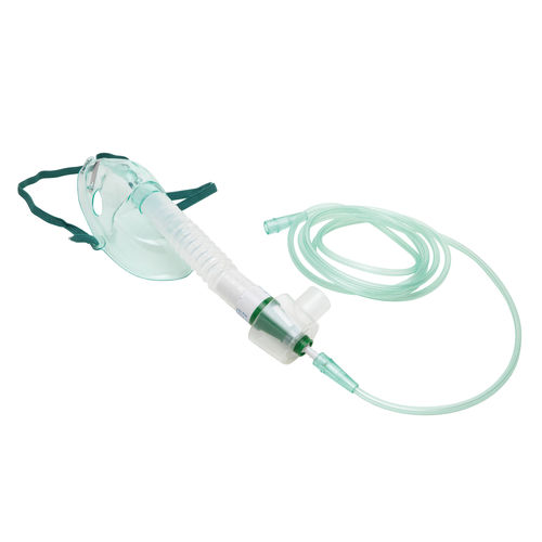 Máscara de ventilação Venturi - VM-981 series - Besmed Health Business  - facial / transparente / regulável