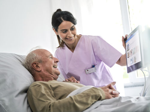 Sistema de gestão e comunicação de informação - ConnectedCare GmbH - de dados / para hospital / baseado em tecnologia Web