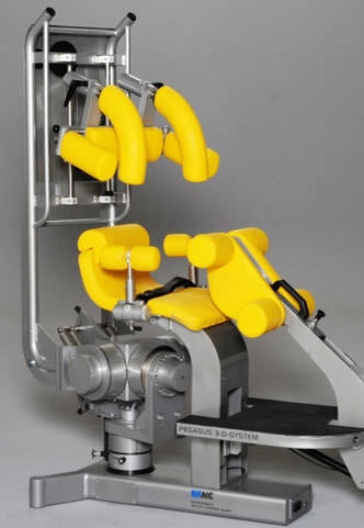 Exercitador para músculos da coluna vertebral - CTT PEGASUS - BfMC Biofeedback Motor Control   - com conexão a computador