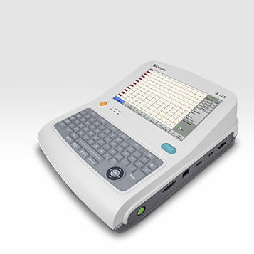 Eletrocardiógrafo para ECG em repouso - iE 12A - Biocare   - de 12 canais / digital / com touch screen