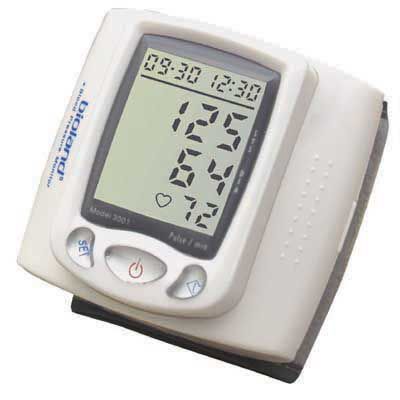 Medidor digital de pressão arterial automático - 3001 - Bioland Technology - oscilométrico / de punho / com braçadeira