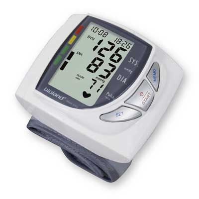 Medidor digital de pressão arterial automático - 3003 - Bioland Technology - oscilométrico / de punho / com braçadeira