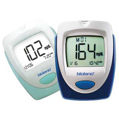 Medidor de glicose para hospital - G-423 - Bioland Technology - de hematócrito / com lancetador