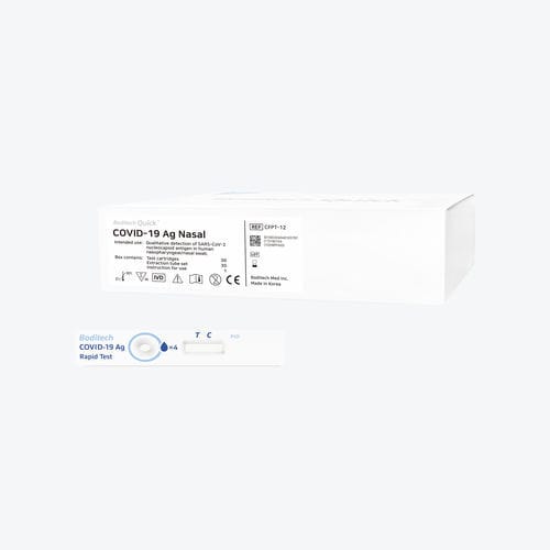 Teste rápido de COVID-19 - Quick™ - Boditech Med Inc. - de antígeno / de SARS-COV-2 / nasofaríngeo