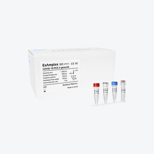 Kit de teste de COVID-19 - Boditech Med Inc. - nasofaríngeo / de escarro / para PCR