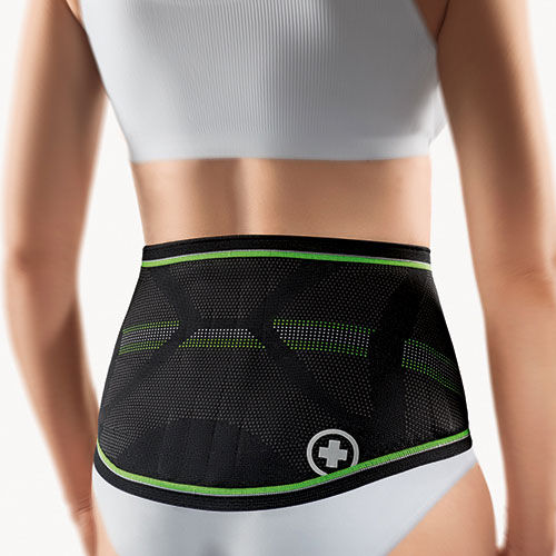 Cinta lombossacral - StabiloBasic - BORT Medical - para adulto / flexível / preta