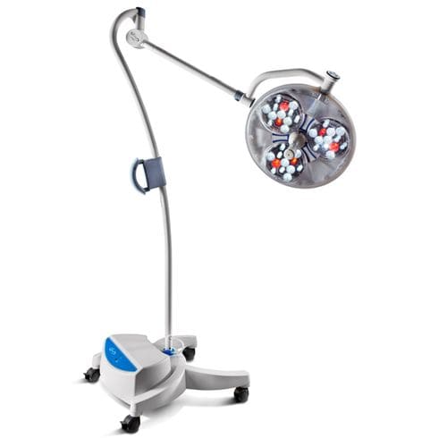 Foco cirúrgico móvel - Astramax - Brandon Medical - de LED / com painel de controle