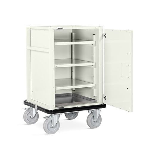 Carrinho hospitalar - ST/340/UN	 - Bristol Maid Hospital Metalcraft - para material estéril / para containers de esterilização / para uso geral