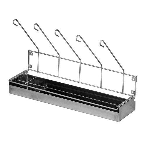 Suporte para comadres em aço inoxidável - RD/U5/SS  - Bristol Maid Hospital Metalcraft
