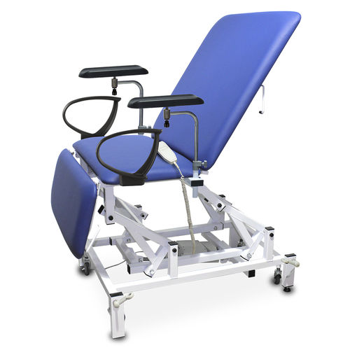 Mesa de exame para pacientes obesos - EC5305/VPE	 - Bristol Maid Hospital Metalcraft - de flebotomia / elétrica / com altura regulável