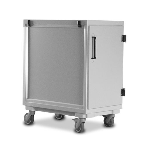 Carrinho de acondicionamento - 4A1DR09 - Bristol Maid Hospital Metalcraft - para cultura celular / com bandejas / com porta