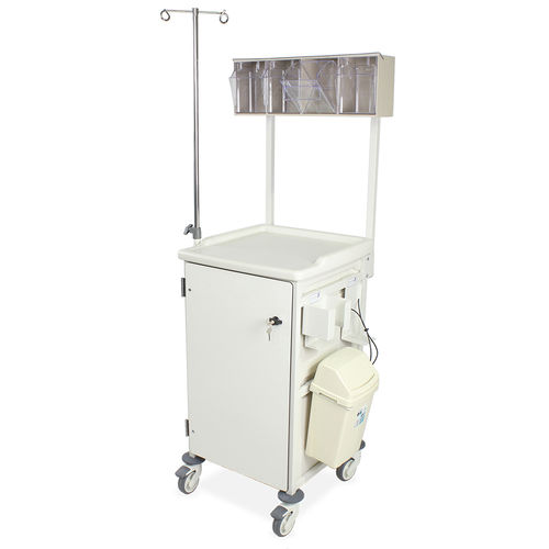 Carrinho hospitalar - CTMEDSM1/10/3S2D/CA  - Bristol Maid Hospital Metalcraft - cirúrgico / para uso geral / multifuncional