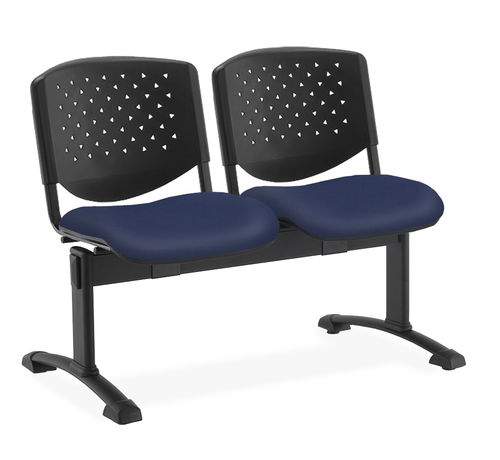 Longarina para sala de espera - Stroud Beam Plus - Bristol Maid Hospital Metalcraft - para visitante / ergonômica / de 2 lugares