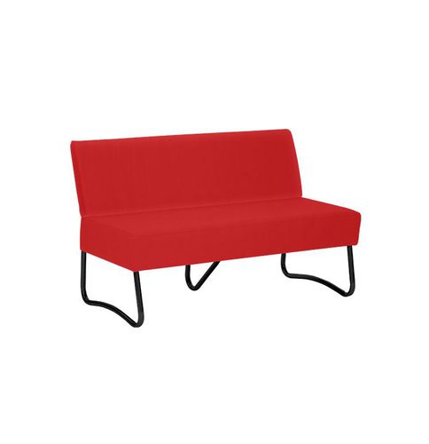 Sofá para sala de espera - 5SS/AL1/FGE - Bristol Maid Hospital Metalcraft - de vários lugares