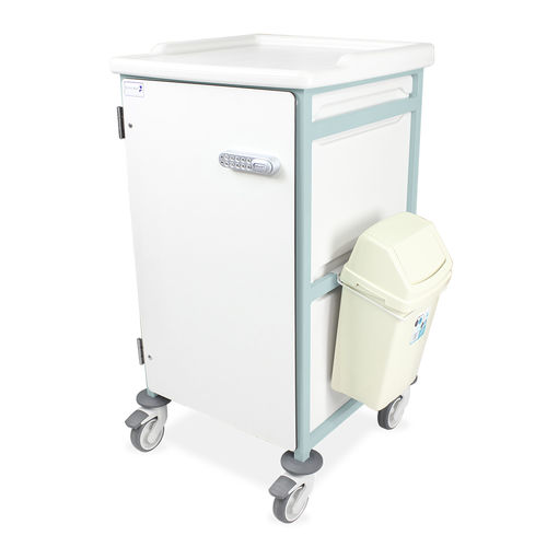 Carrinho hospitalar - CTDISPM1/10/3S2D/EPB	 - Bristol Maid Hospital Metalcraft - para uso geral / para medicamentos / de acondicionamento