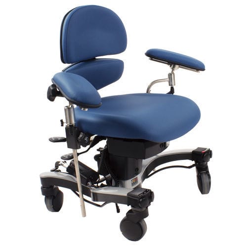 Cadeira de exame universal - 5SS/SURC/SU/PL/VBLU	 - Bristol Maid Hospital Metalcraft - elétrica / ergonômica / com rodízios