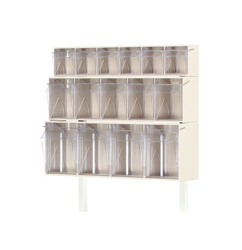 Recipiente para área médica - TBIN4/MS	 - Bristol Maid Hospital Metalcraft - de armazenamento / em aço inoxidável