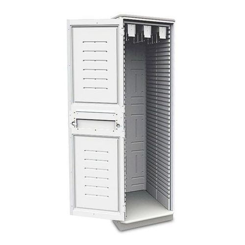 Armário para cateteres - 8SXRS series - Bristol Maid Hospital Metalcraft - com porta / fixo / com 1 porta
