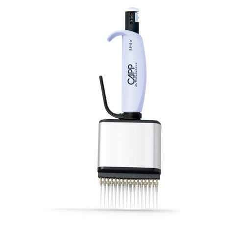 Pipeta mecânica - Aero 384 - Capp - de pistão / multicanal / de volume variável