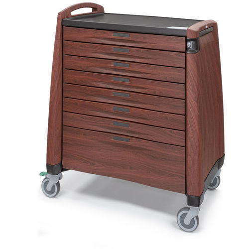 Carrinho hospitalar - Avalo Woodblend Auto - Capsa Healthcare - para medicamentos / de transporte / para tratamentos
