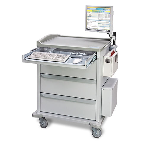 Carrinho hospitalar - M-Series - Capsa Healthcare - para hospital / para medicamentos / multifuncional